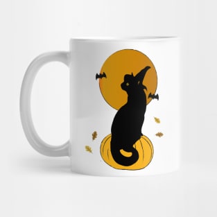 Black Cat for Halloween #2 Mug